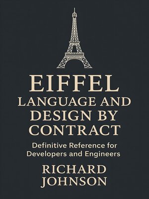 cover image of Eiffel Language and Design by Contract